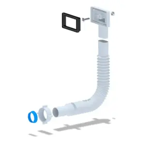 YLIVUOTOPUTKEN YHDE 65 x 41mm SUORAKAIDE
