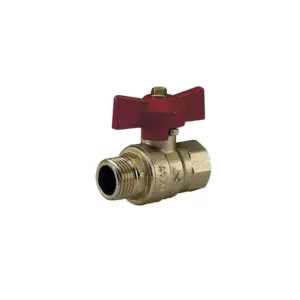 PALLOVENTTIILI S/U 1" T-KAHVA